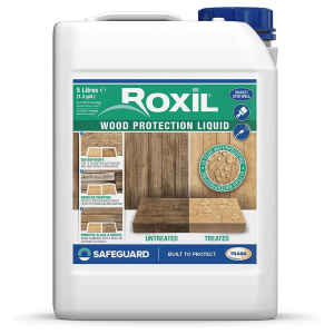 Roxil Wood Protection Liquid (5 L) - Toner Dampproofing Supplies Ltd
