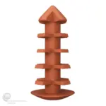 No Hydro 12mm Terracotta DPC Injection Plugs - NH-T-DPC (Straight)