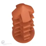 No Hydro 12mm Terracotta DPC Injection Plugs - NH-T-DPC (Top View)