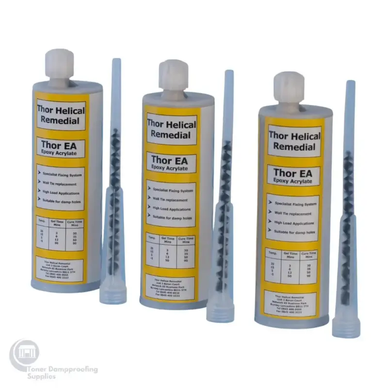 Thor Helical Remedial Epoxy Acrylate - THEA380 Thor Helical Remedial Epoxy Acrylate THEA380 2 – Toner Dampproofing Supplies Ltd (Ireland)