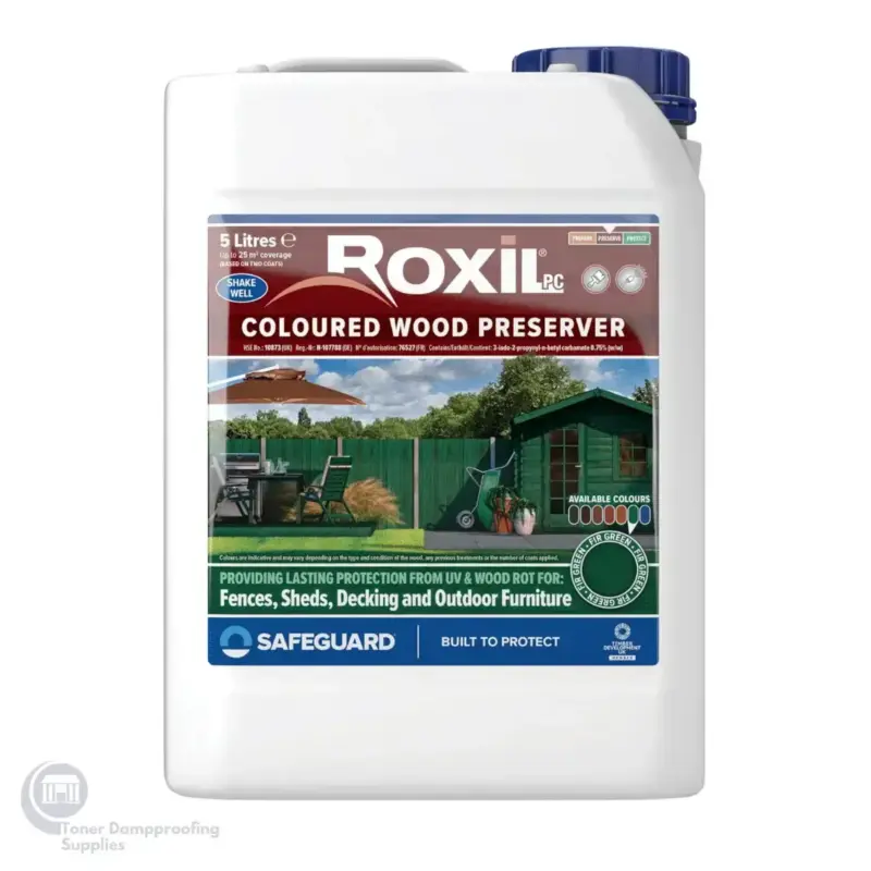 Roxil Coloured Wood Preserver - Red Cedar - RXL-CWP-RC Roxil Coloured Wood Preserver Red Cedar RXL CWP RC 2 – Toner Dampproofing Supplies Ltd (Ireland)