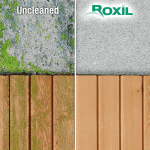 Roxil Wood & Patio Cleaner Untreated & Roxil Treated - Toner Dampproofing Supplies Ltd