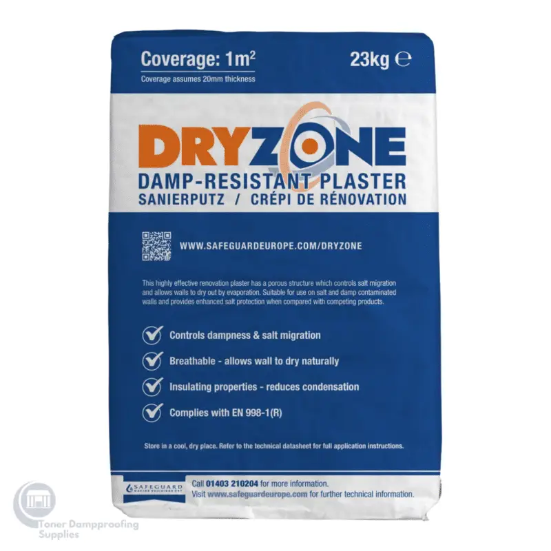 Dryzone Damp Resistant Plaster 23 kg DZ DRP 23