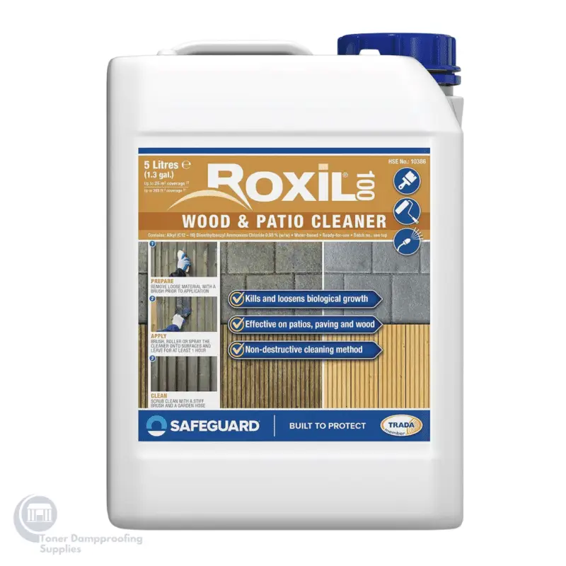 Roxil Wood Patio Cleaner 5 L RXL WP C 3L