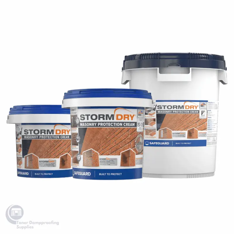 Stormdry Masonry Protection Cream SD MPC 3L SD MPC 5L SD MPC 20L – Toner Dampproofing Supplies Ltd (Ireland)