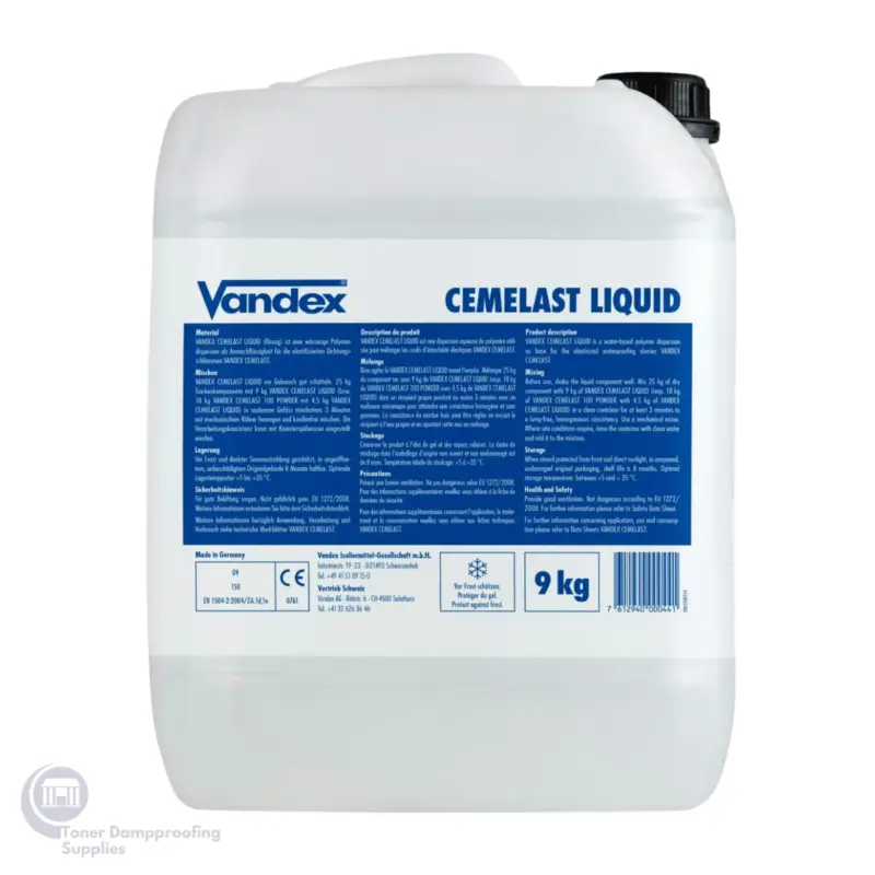 Vandex Cemelast Liquid 9 kg VDX CL9