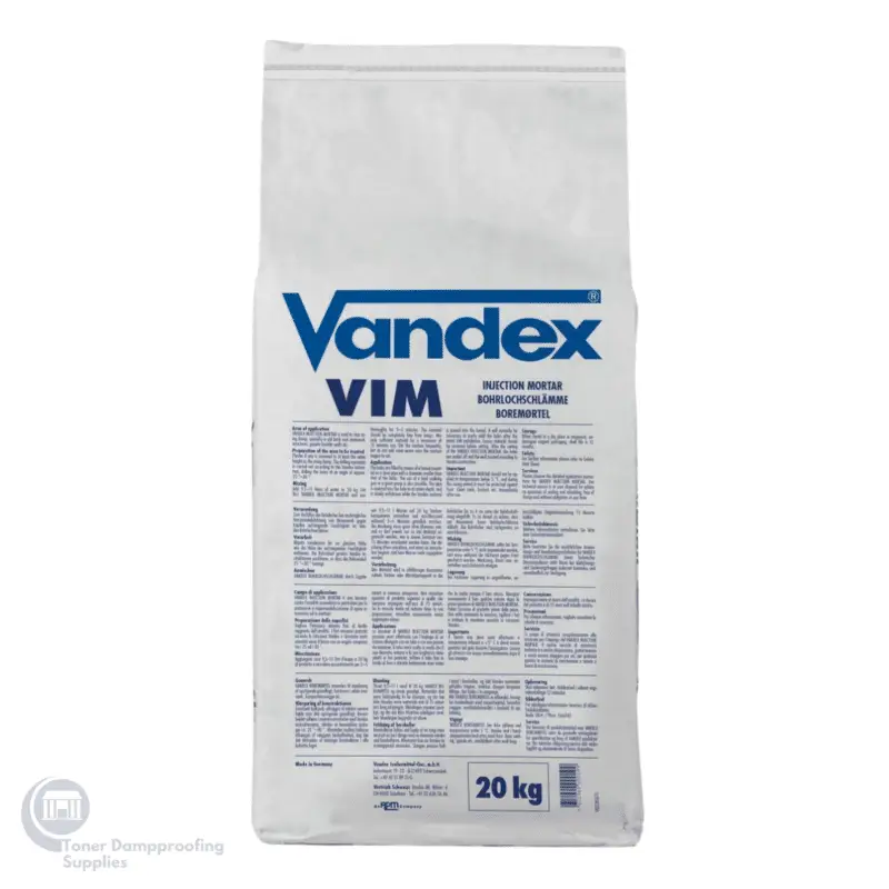 Vandex Injection Mortar VIM 20 kg VX IM 20