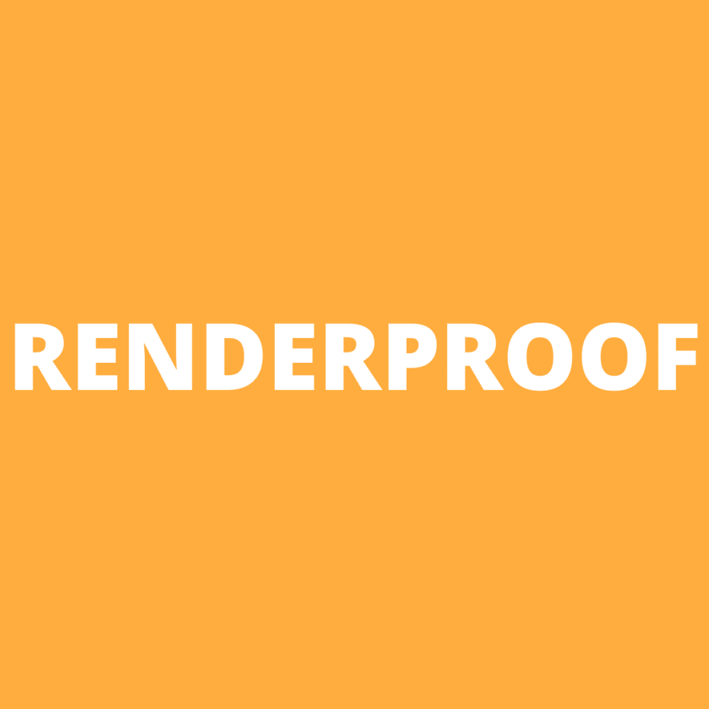 Renderproof Logo