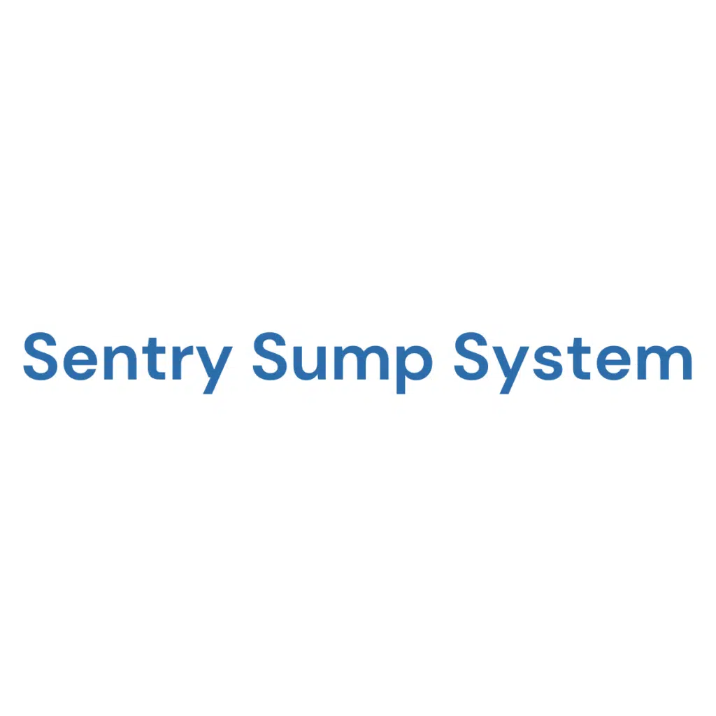 Brands We Stock – Toner Dampproofing Supplies Ltd (Ireland) Sentry Sump Logo