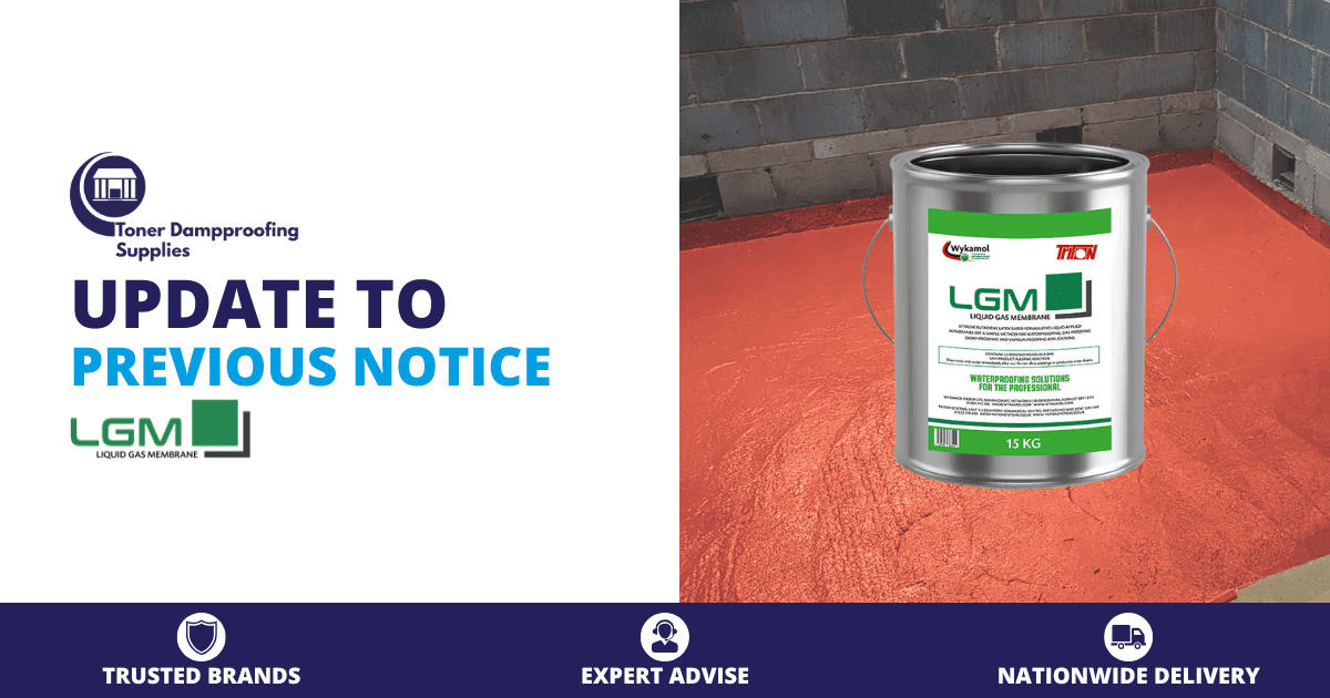 Wykamol Liquid Gas Membrane Temporarily Unavailable Due to Supplier Issues – Toner Dampproofing Supplies Ltd (Ireland) Wykamol Liquid Gas Membrane Temporarily Unavailable Due to Supplier Issues
